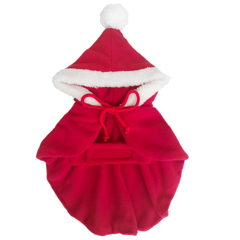 NoëlCocoon™ Christmas Cloak – Mantello Natalizio per Cani & Gatti